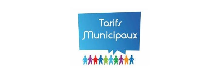 Tarifs Municipaux 2025